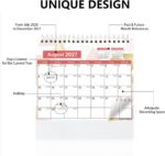 Floral Desk Calendar