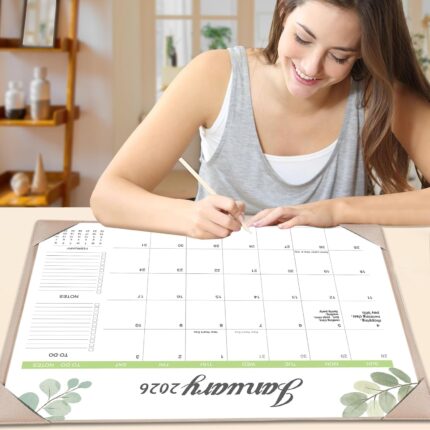 Botanical Greenery Desk Calendar
