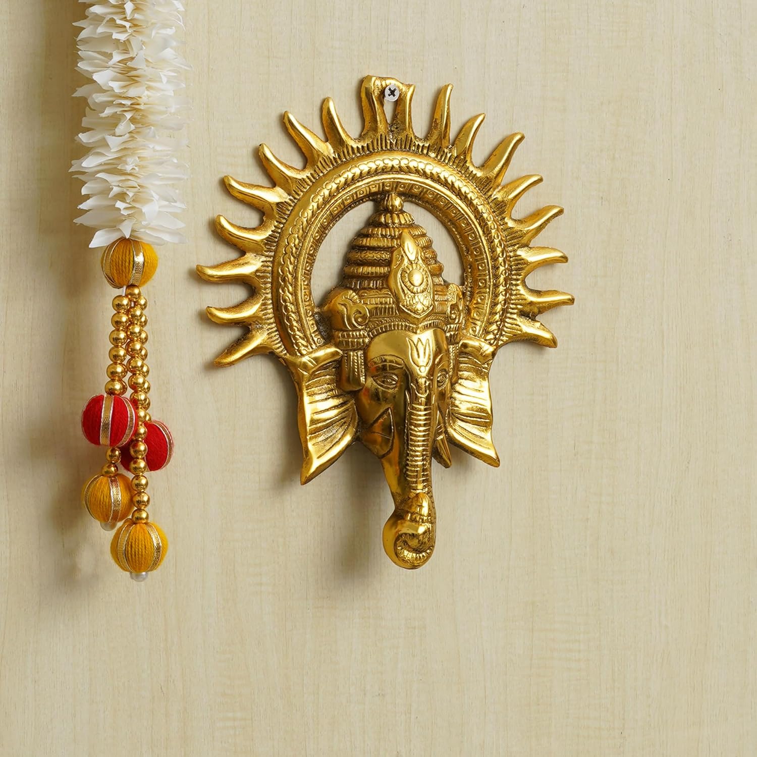 Brass Ganesha Sun Aura