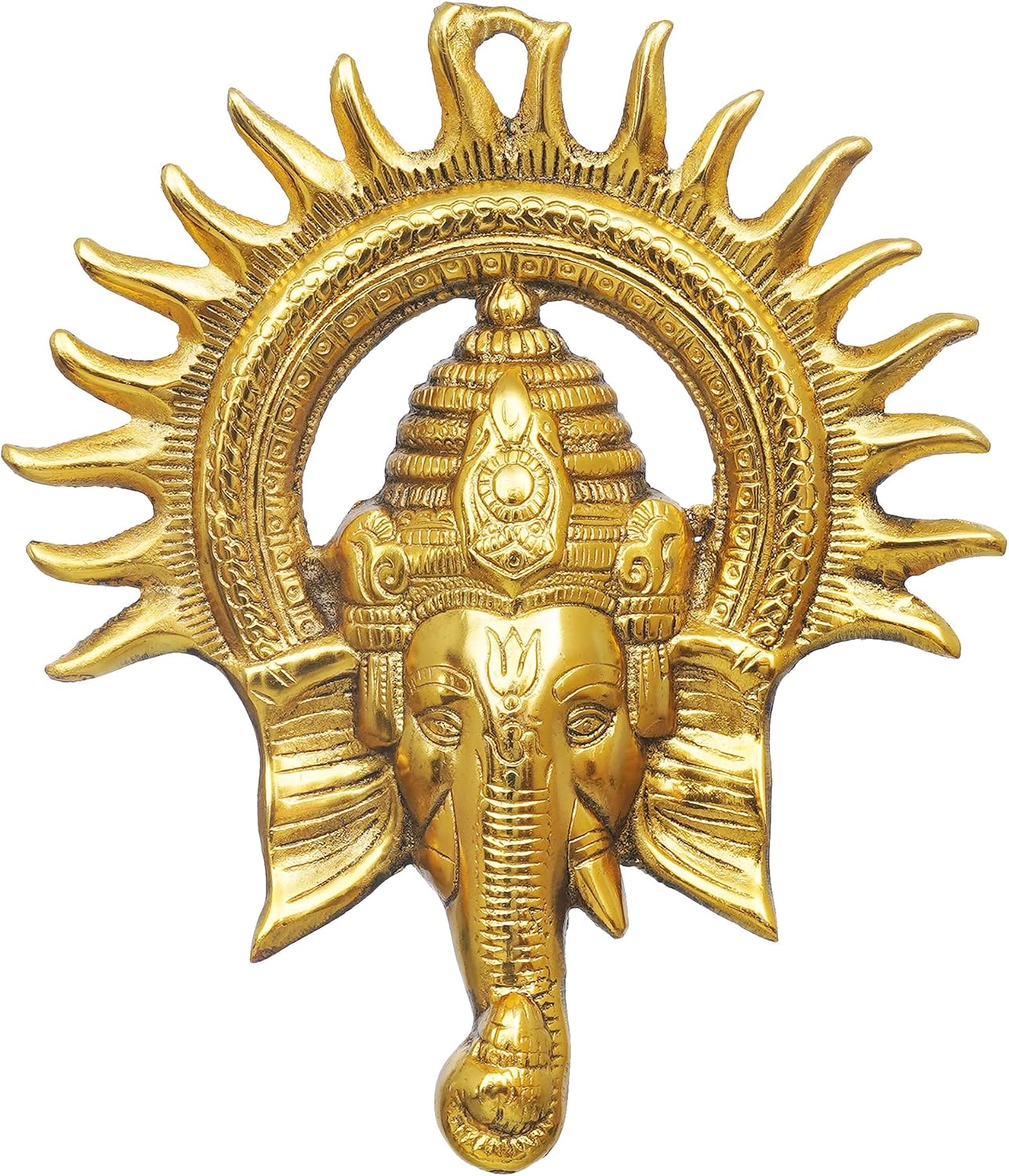 Brass Ganesha Sun Aura