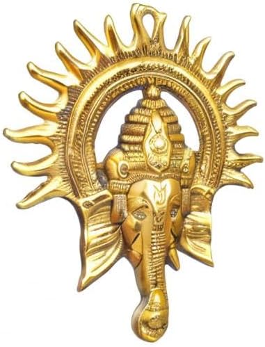 Brass Ganesha Sun Aura