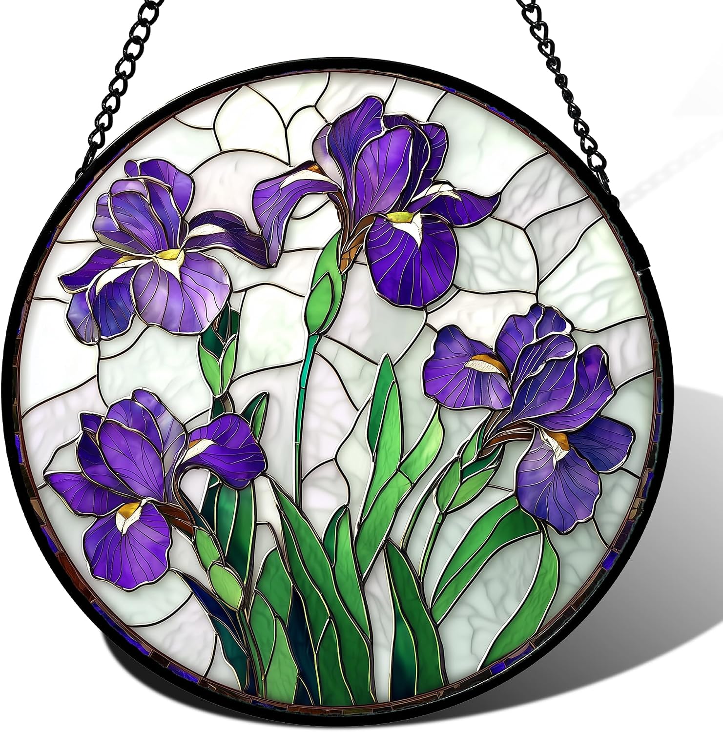Sunset Forest Stained Glass