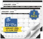 Extra Large Desk Calendar 2026-2027