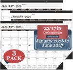 Giant 2026-2027 Desk Calendar