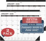 Giant 2026-2027 Desk Calendar