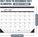 Giant 2026-2027 Desk Calendar