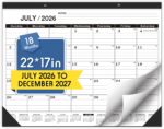Extra Large Desk Calendar 2026-2027