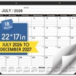 Extra Large Desk Calendar 2026-2027