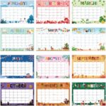Seasonal Theme Desk Calendar 2026-2027