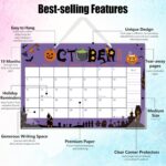 Seasonal Theme Desk Calendar 2026-2027