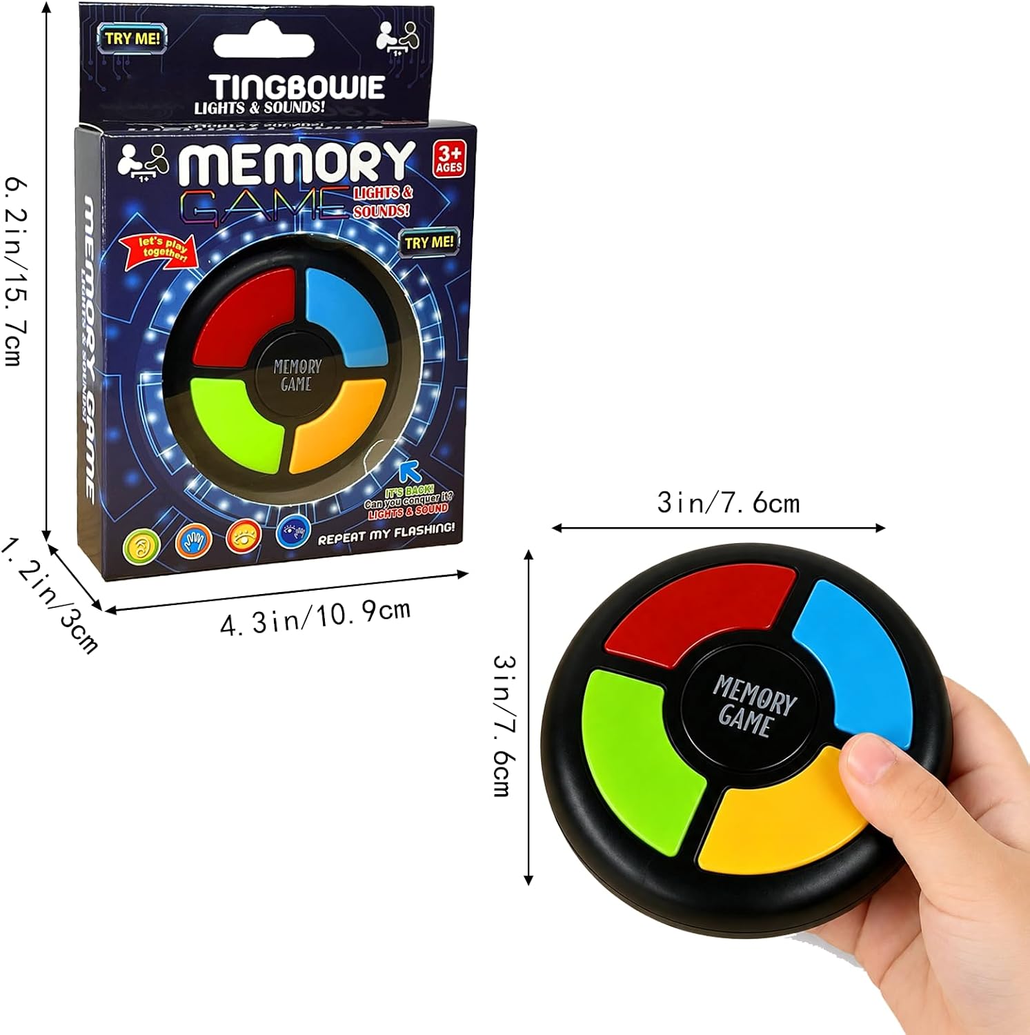 Classic Electronic Memory Game