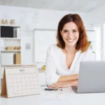 Minimalist Standing Desk Calendar 2026-2027