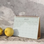 Minimalist Standing Desk Calendar 2026-2027