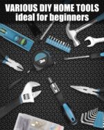 144-piece home repair and DIY tool kit