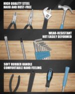 144-piece home repair and DIY tool kit