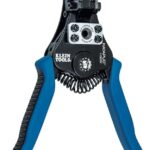 Spring-loaded wire stripper and cutter