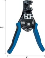 Spring-loaded wire stripper and cutter