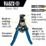 Spring-loaded wire stripper and cutter