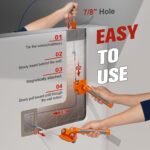 Magnetic wire puller kit with hard case
