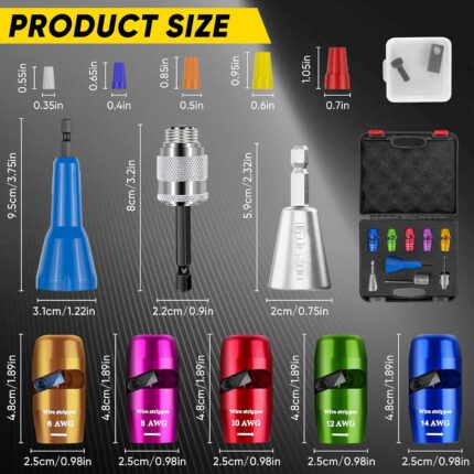 Professional Quick Wire Stripper Kit - Hình 2