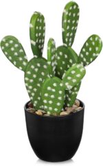 Lifelike Faux Cactus Plant - Hình 10