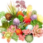 Vibrant Artificial Succulent Picks
