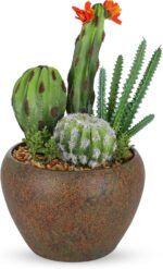 Faux Cactus & Succulent Arrangement