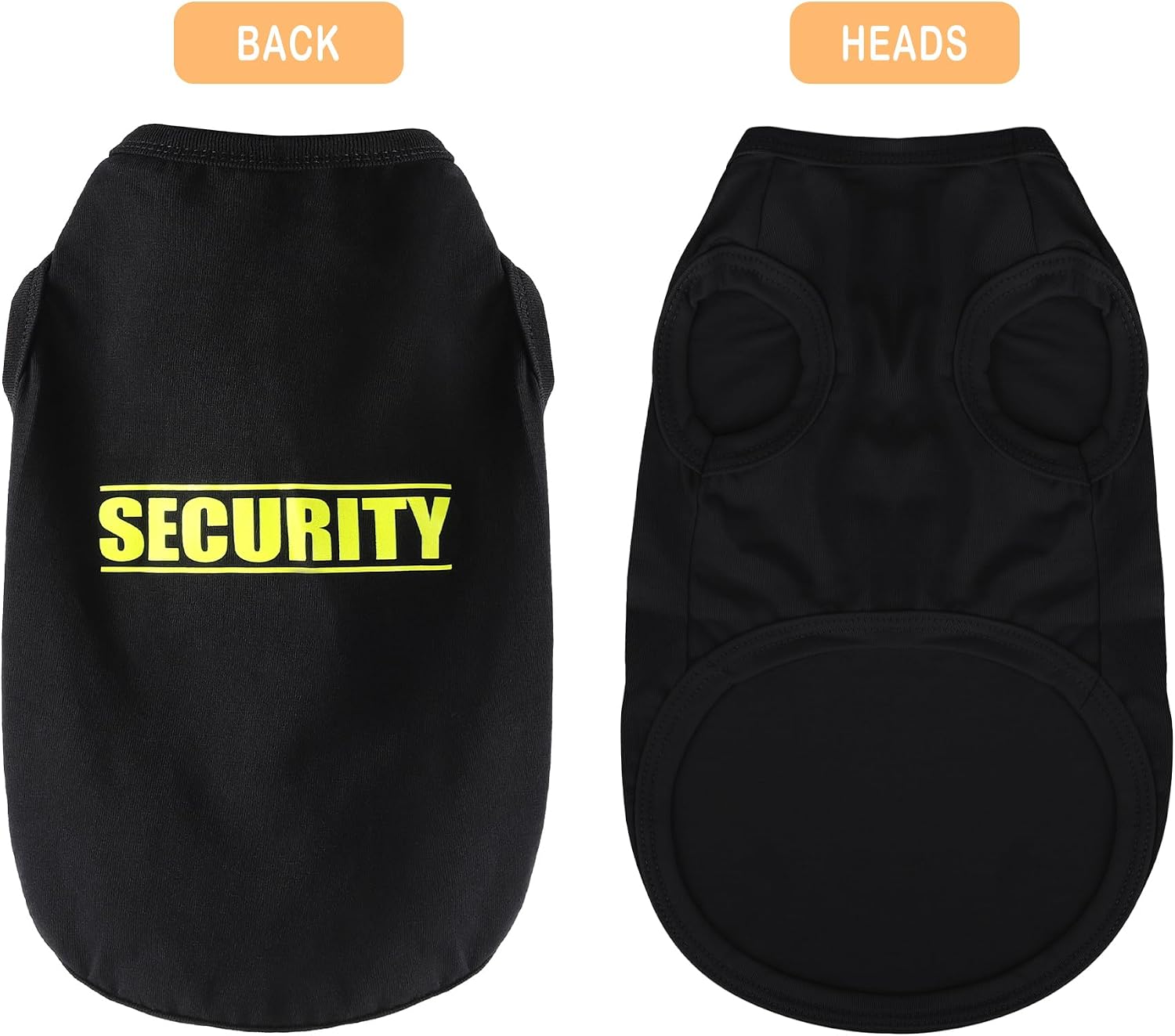 Discover Cozy Cotton Canine Wear: Soft, Lightweight, and Breathable Dog Shirt Vest with Eye-Catching Graphics(Security), Keep