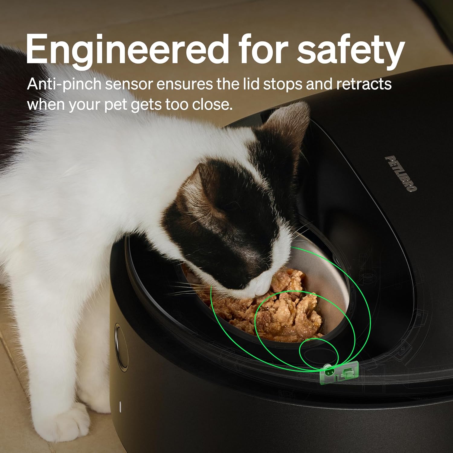 PETLIBRO Automatic Wet Food Cat Feeder 2026 New Version with Semiconductor Cooling, Refrigerated 3 Fresh Meals in 3 Days, App