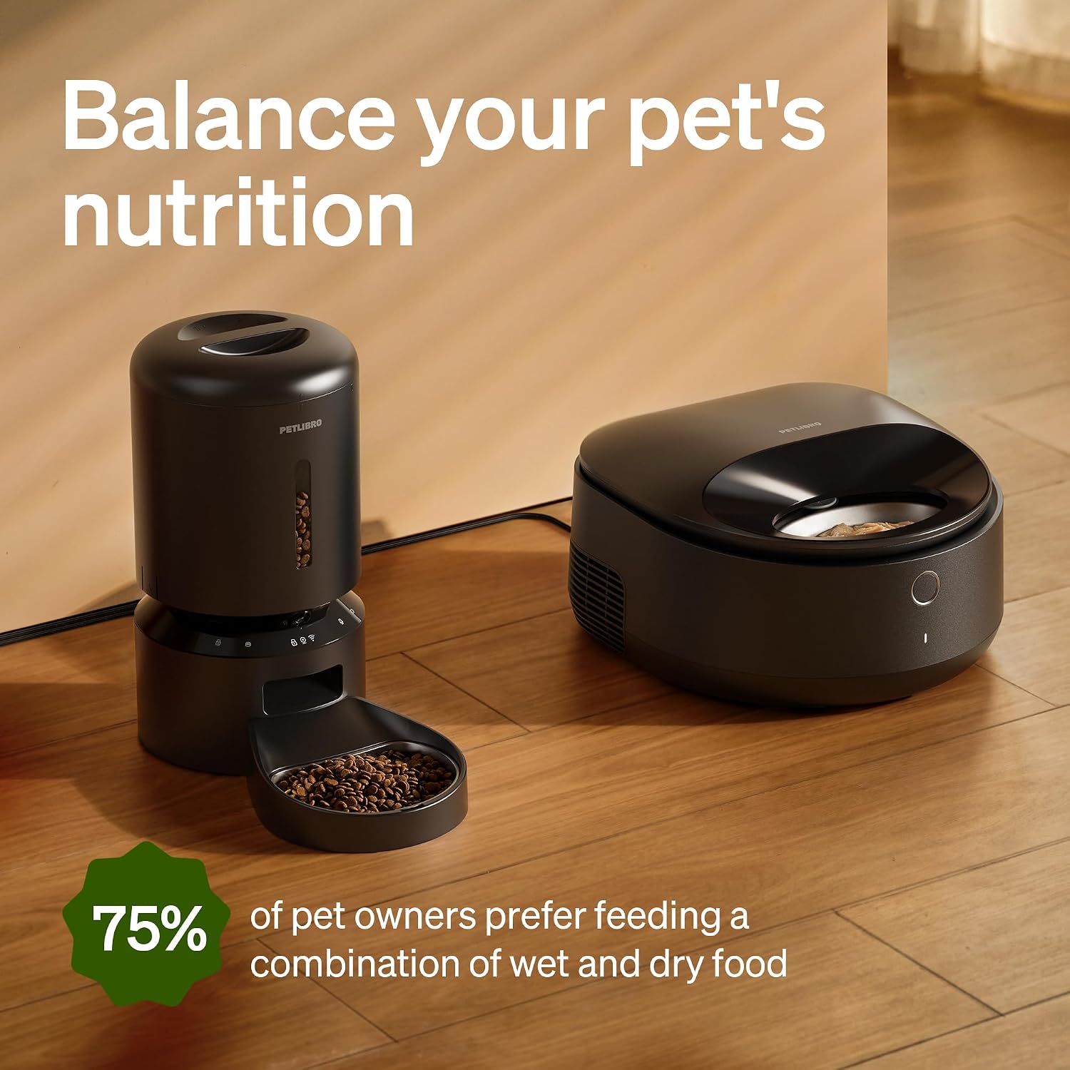 PETLIBRO Automatic Wet Food Cat Feeder 2026 New Version with Semiconductor Cooling, Refrigerated 3 Fresh Meals in 3 Days, App