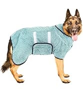 Bienbee Dog Bathrobe, Quick Drying Super Absorbent Dog Robes for After Bath, Warm Keeping Dogs To...