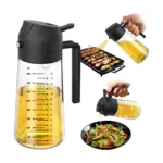 2-in-1 Glass Oil Dispenser & Sprayer