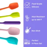 Colorful Silicone Spatula Set