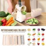 Manual Rotary Vegetable Slicer