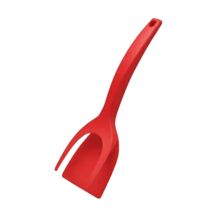 Red Silicone Spatula Tongs