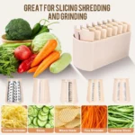 Manual Rotary Vegetable Slicer