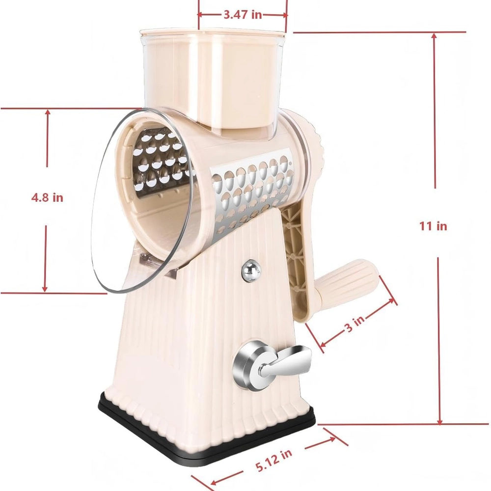 Manual Rotary Vegetable Slicer