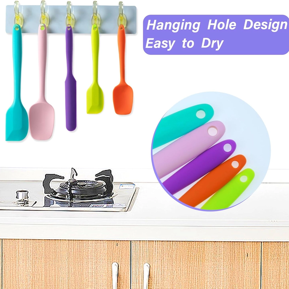 Colorful Silicone Spatula Set