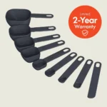 Elite Black Silicone Measuring Cups