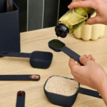 Elite Black Silicone Measuring Cups