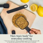 Elite Black Silicone Measuring Cups
