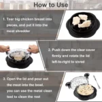 Manual Meat Shredder