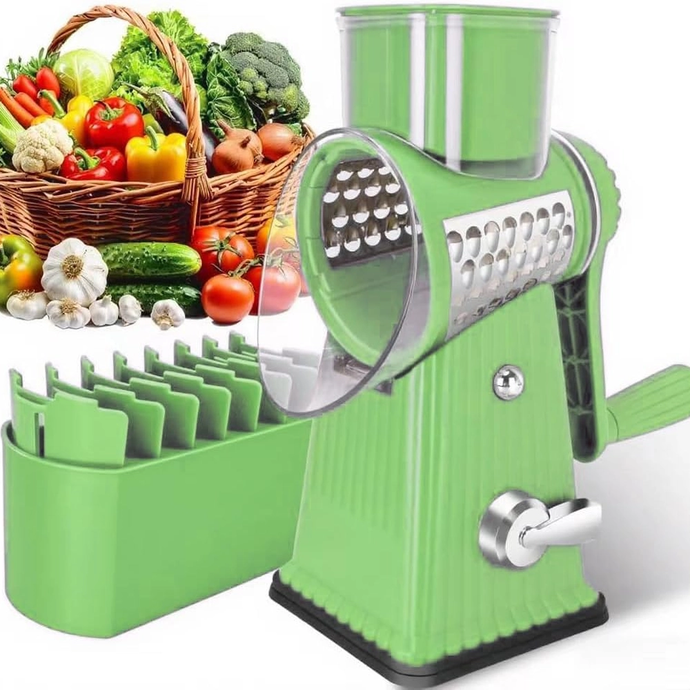 Manual Rotary Vegetable Slicer