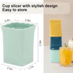Versatile Fruit & Vegetable Cup Slicer Set