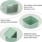 Versatile Fruit & Vegetable Cup Slicer Set