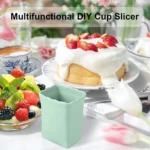 Versatile Fruit & Vegetable Cup Slicer Set