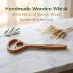 Natural Beech Wood Whisk