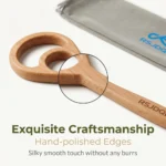 Natural Beech Wood Whisk