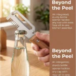 3-in-1 Wood Handle Vegetable Peeler