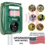 Broox Solar Ultrasonic Animal Repeller - Hình 2